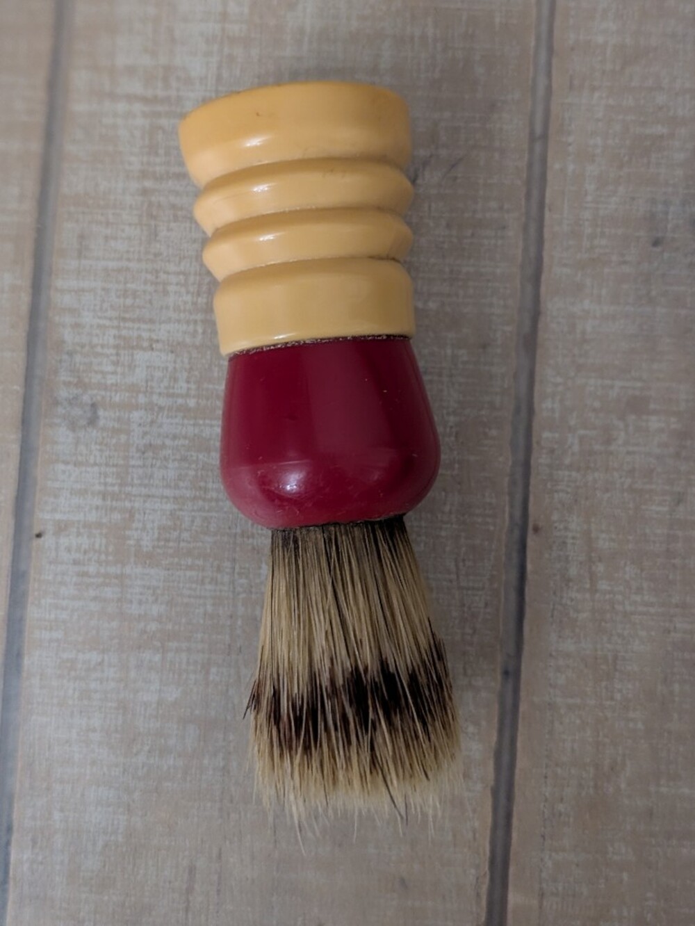 Vintage Mid Century Ever-Ready Bakelite And Boar Hair Shaving Brush